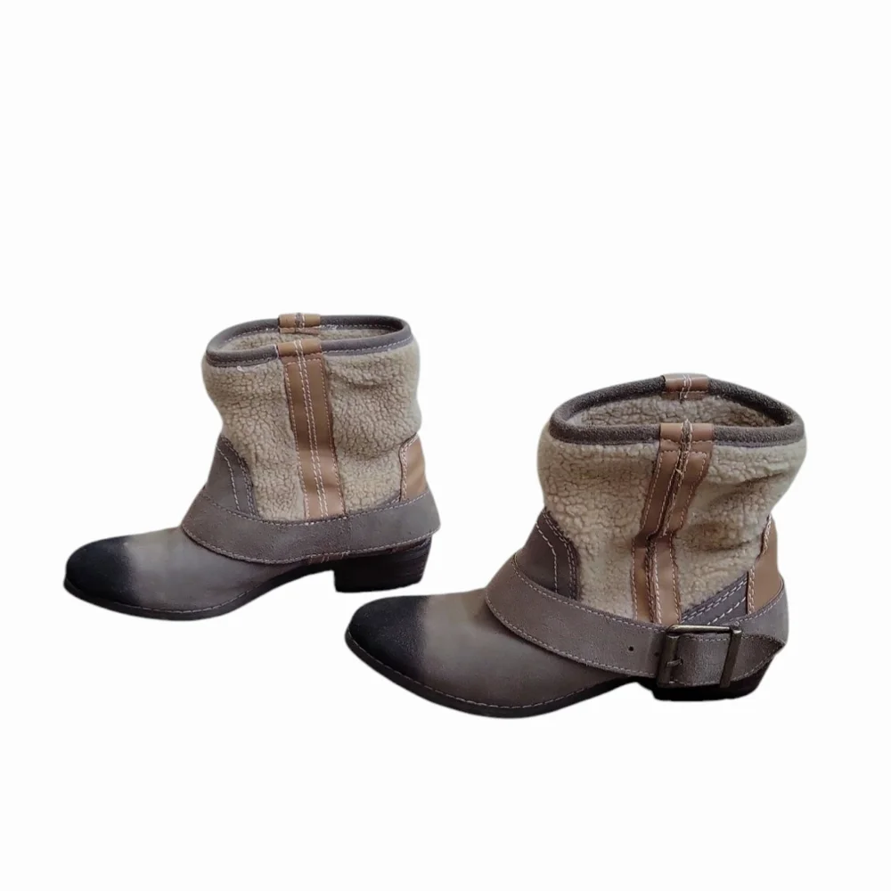 Kelsi Dagger KDB x Free People Tempest Boot‎ Sherpa Suede